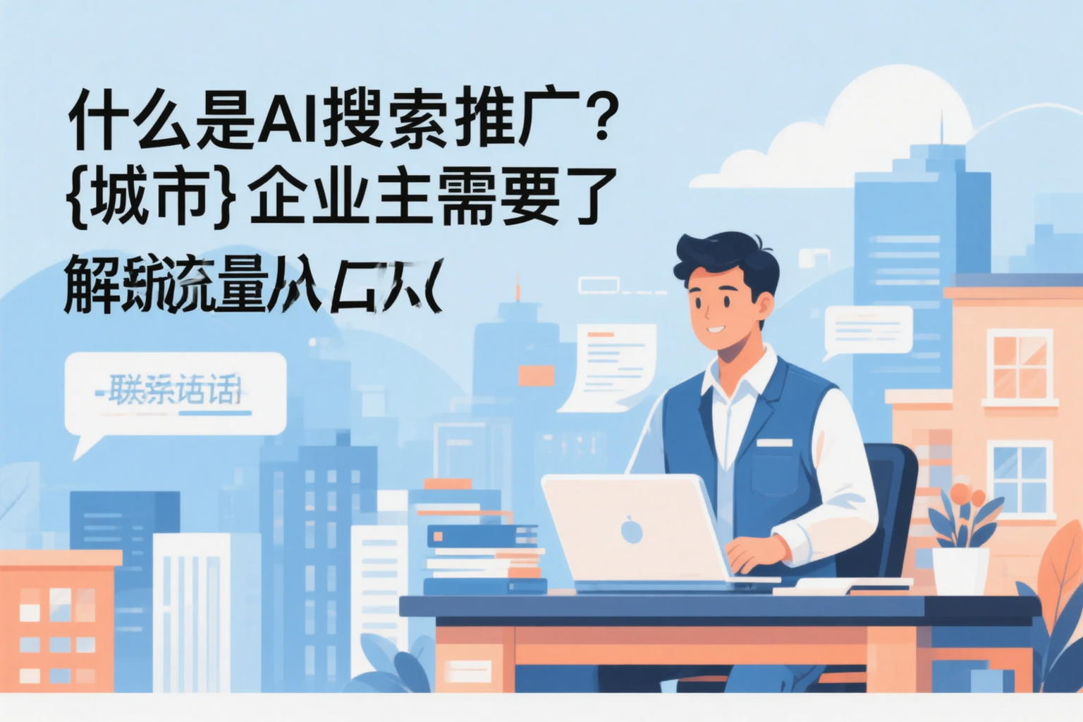 什么是AI搜索推广?塔城企业主需要了解的新流量入口
