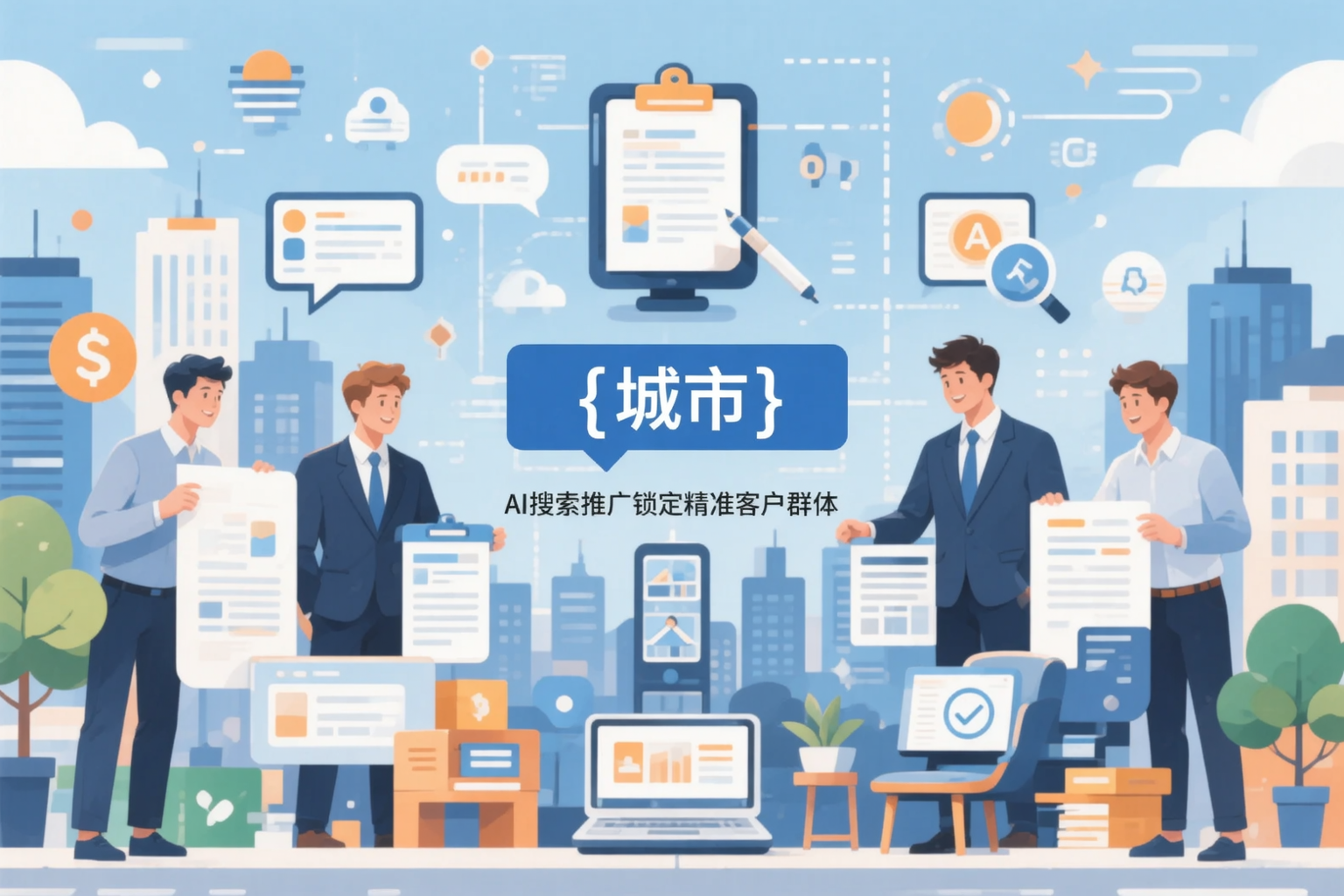 塔城公司如何用AI搜索推广锁定精准客户群体