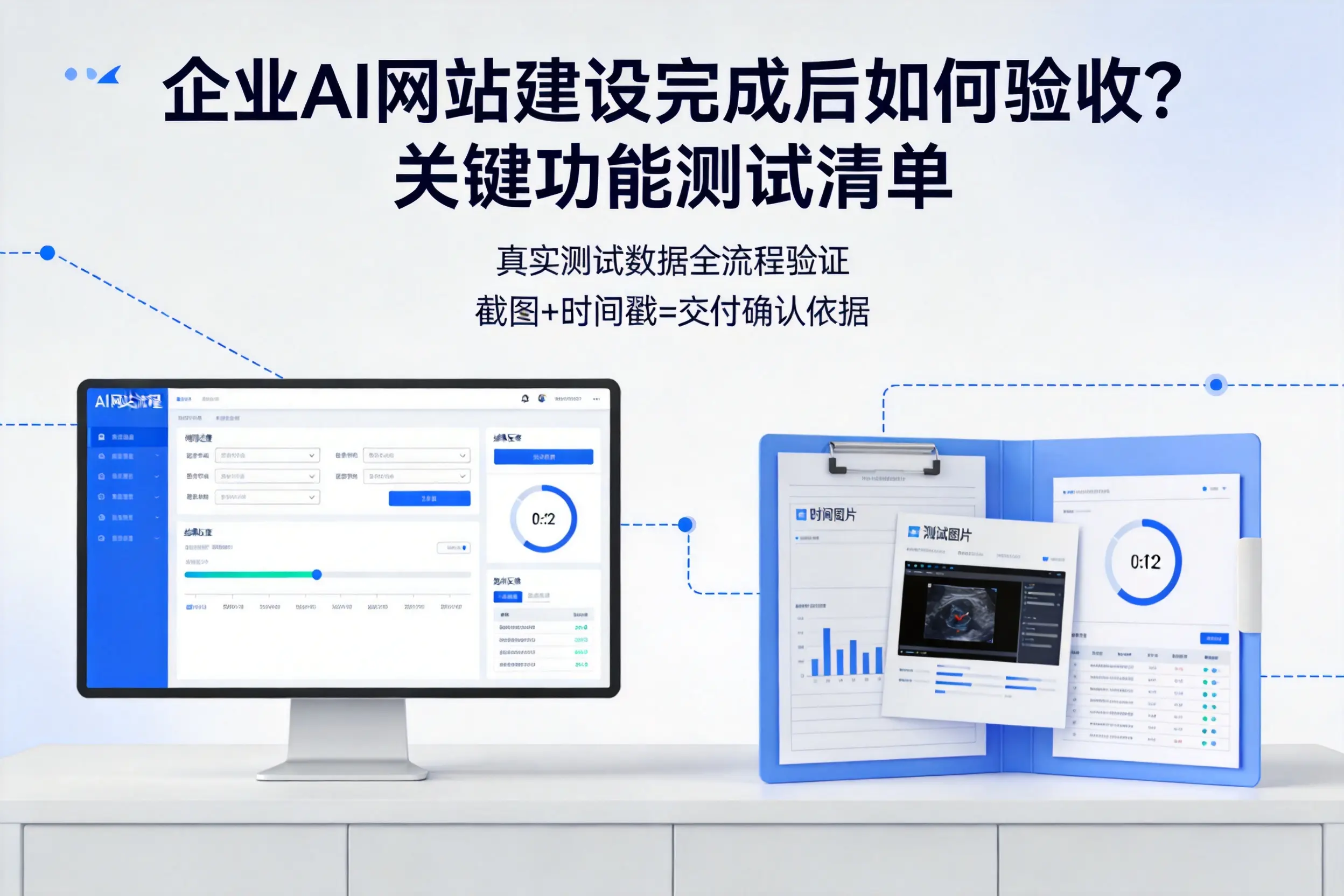 塔城企业AI网站建设完成后如何验收？关键功能测试清单