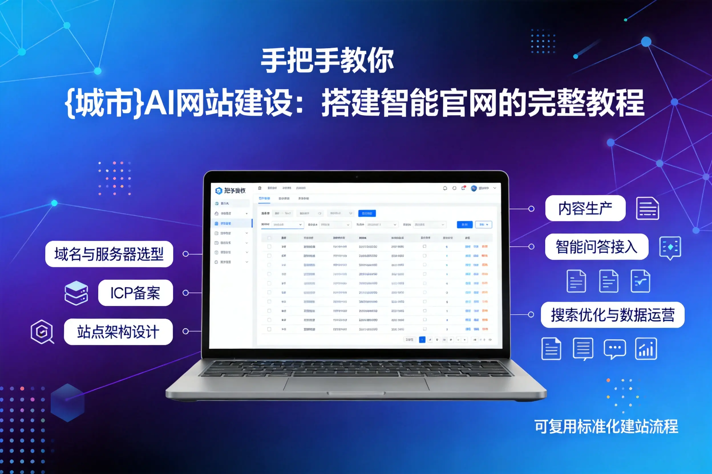 手把手教你塔城AI网站建设：搭建智能官网的完整教程
