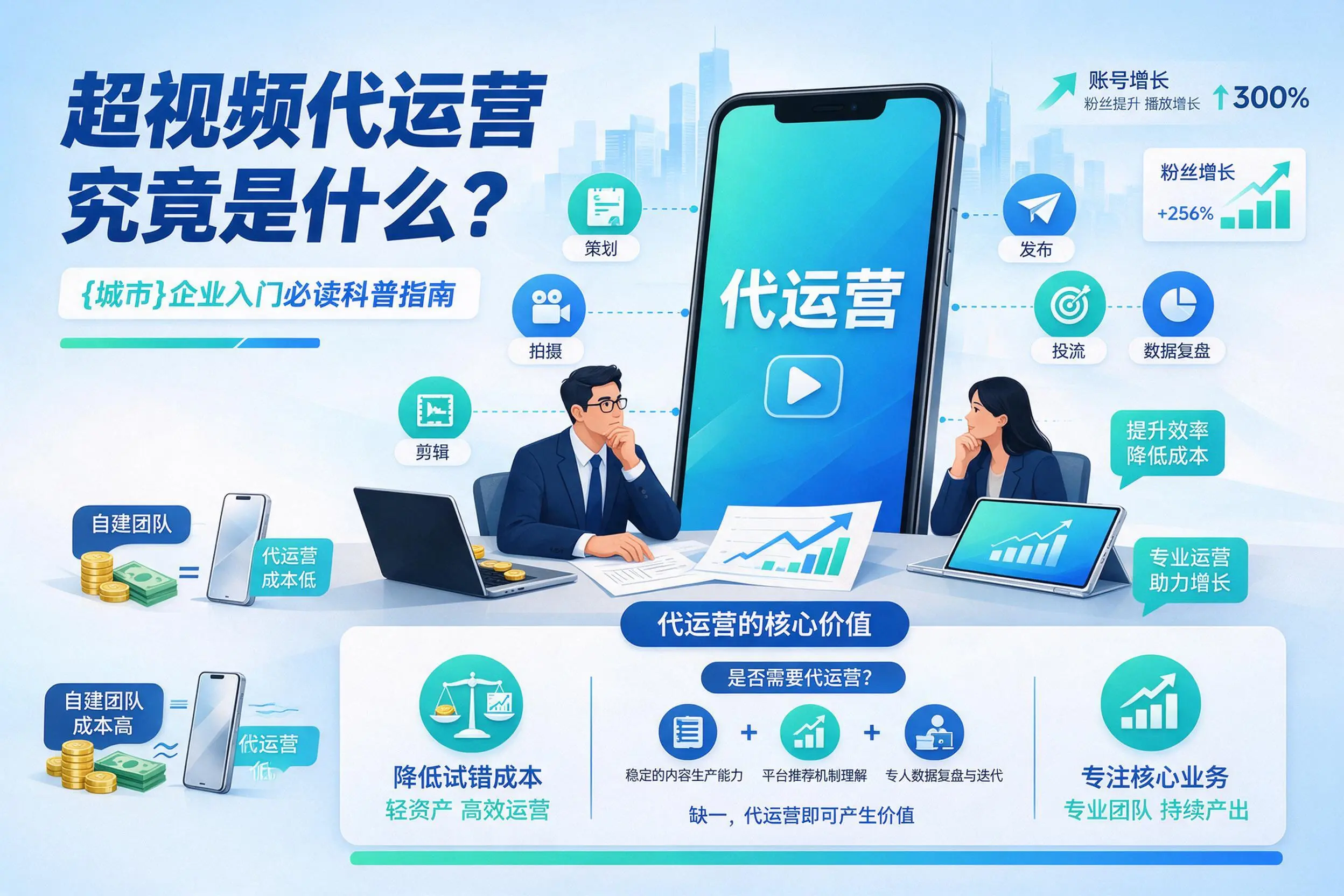 短视频代运营究竟是什么？塔城企业入门必读科普指南